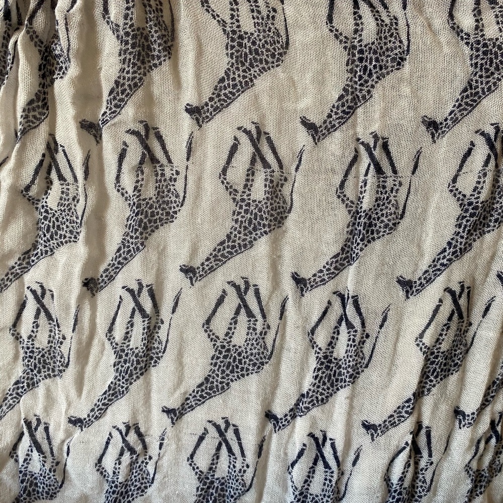 Giraffe print Scarf